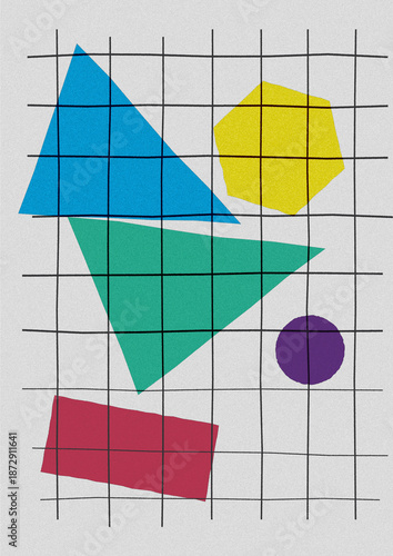 Obraz na plátně Suprematist composition