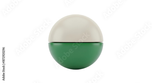 Free Download 3d rendering of a green and white deodorant stick isolated on transparent background - GFXLoad