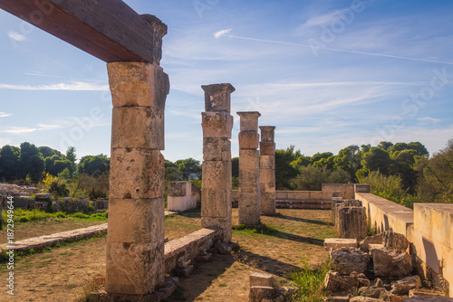 Ruins of the ancient Epidaurus town