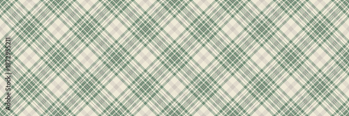 Cotton seamless vector pattern, cross background fabric tartan. Fade check plaid textile texture in pastel and light colors.