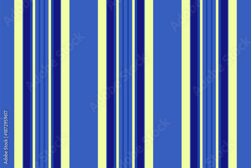 Outline seamless pattern background, fade lines vertical texture. October textile stripe vector fabric in blue and lime colors.