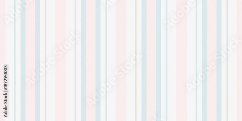 Towel background seamless vertical, piece texture textile pattern. T-shirt fabric vector lines stripe in white and misty rose colors.