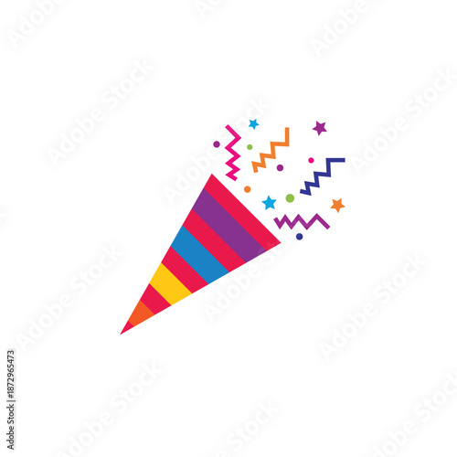 Party popper icon
