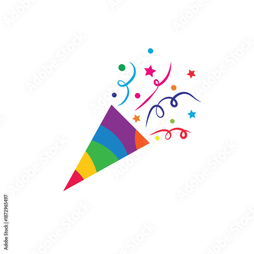 Party popper icon
