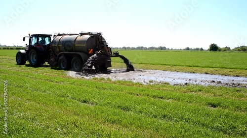 Tractor Manure Spreading: Essential Farm Fertilization for Healthy Crops