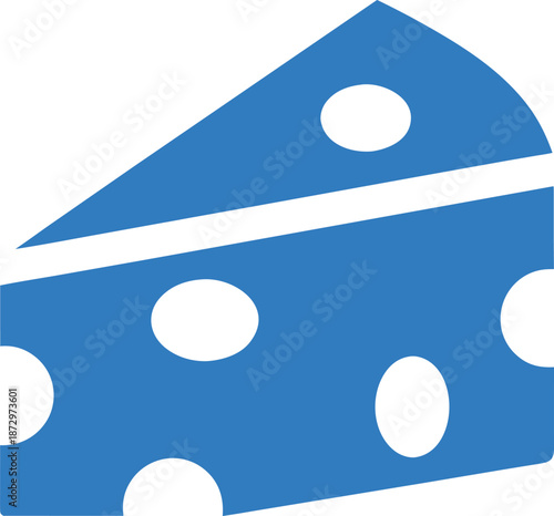 cheese wedge vector illustration on transparent background