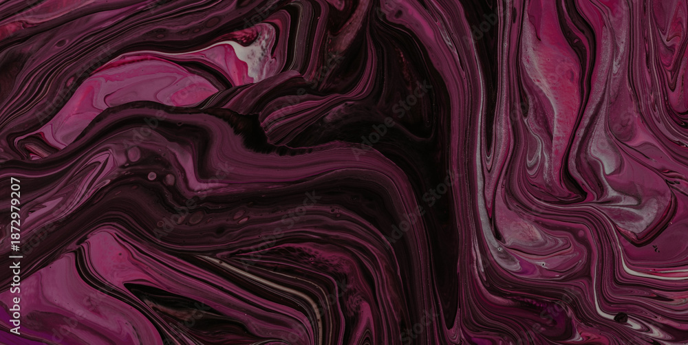 Fototapeta premium The Enchanting Dance: Free-Flowing Colors in Liquid Art with an Ethereal Touch