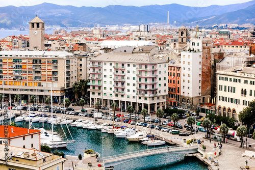 Foto Port of La Spezia in Italy.