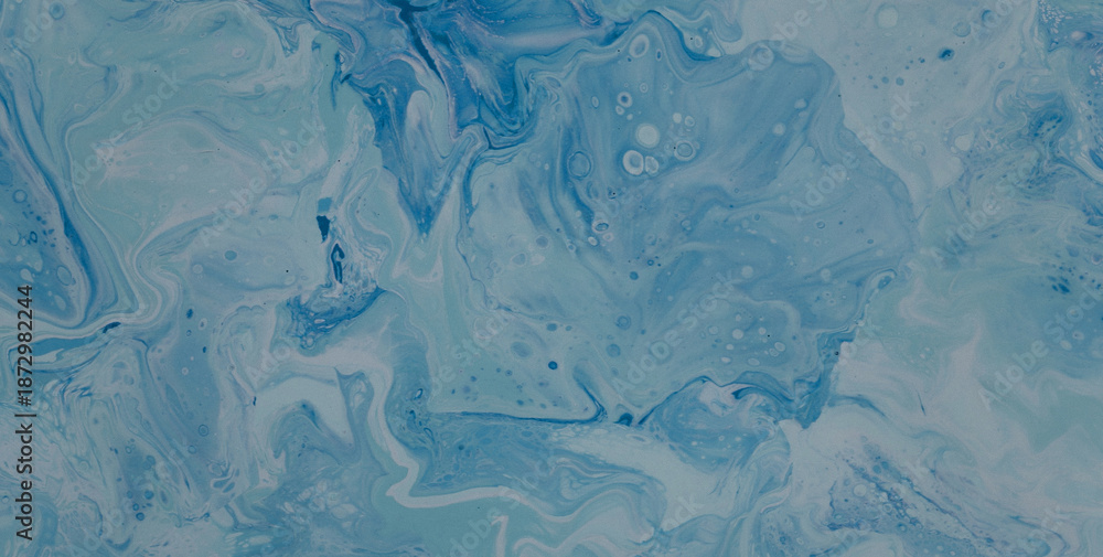 Obraz premium Luminous Flow: Exploring the Magic of Liquid Art in Oil Paint 