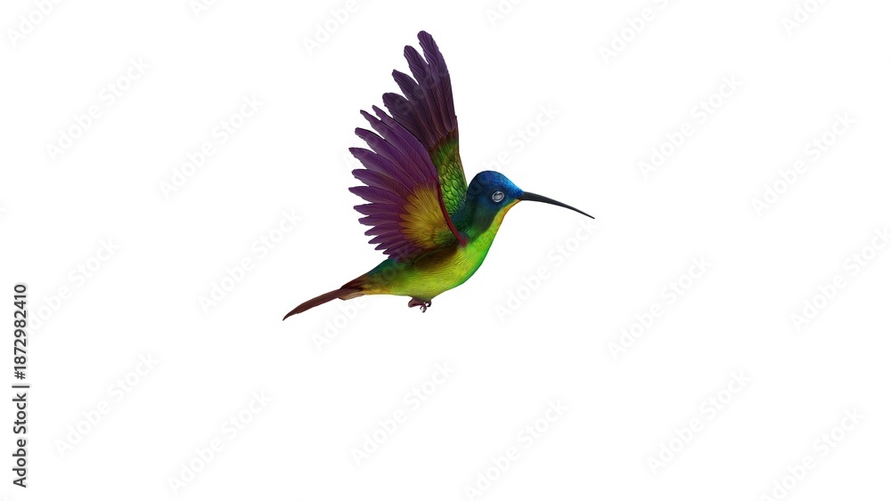 Fototapeta premium flying hummingbird