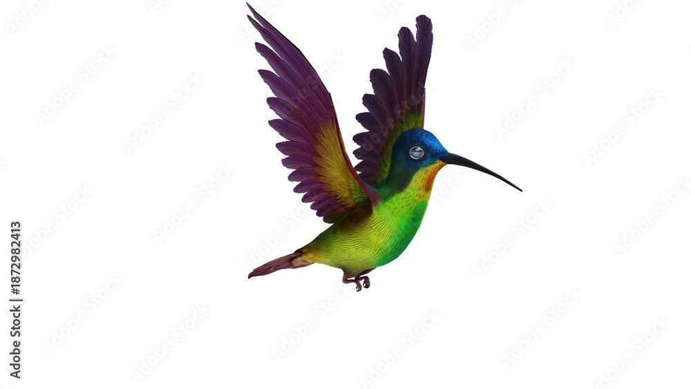 Fototapeta premium flying hummingbird