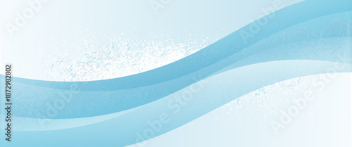 Blue and white business wave banner background. vector illustration.eps 10.