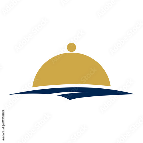 Catering Logo Food Service, Restaurant Branding vector