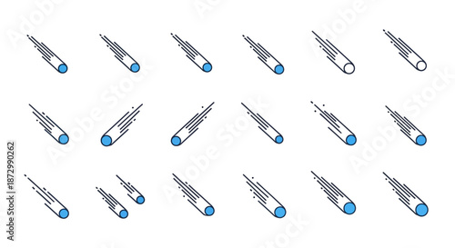Collection of Syringes with Blue Tips.