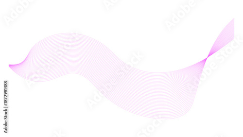 Digital frequency track equalizer. wave modern stream transparent background.