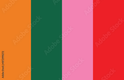 A professional vector illustration set featuring a patriotic Italy flag collage and waving national banner design with a silk texture symbol of the Italian nation and Europe