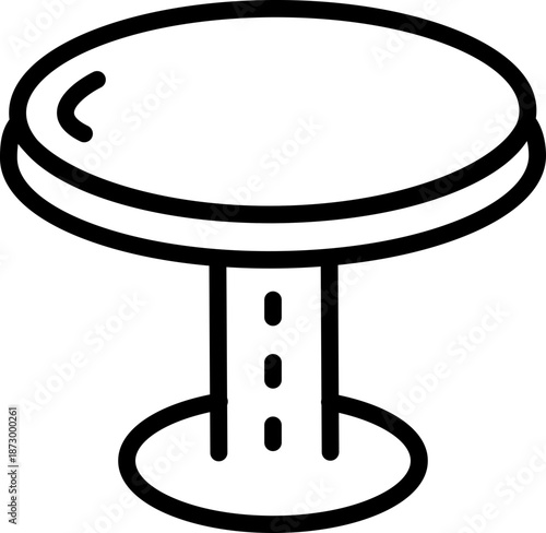 Potter Wheel Line Icon , Clay Shaping, Pottery, and Ceramics Tool, Potter Wheel Outline Icon,  Pottery Making, Clay Craft, and Artisan Symbol, Potter Wheel Vector Icon – Handmade Pottery, Crafting