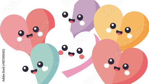 “Black Anatomical Human Heart Vector Set – Medical, Love, Cardiology and Tattoo Style Illustration”