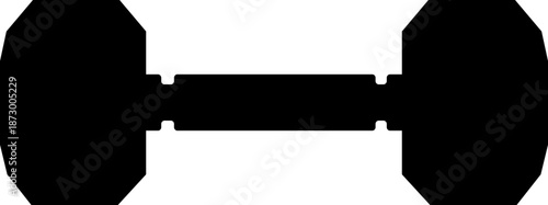 dumbbell gym icon of fitness weight training symbol of flat vector illustrations, add barbell, workout, exercise, strength equipment, black icon