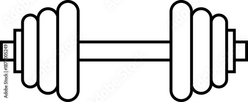 dumbbell gym icon of fitness weight training symbol of line vector illustrations, add barbell, workout, exercise, strength equipment, black icon