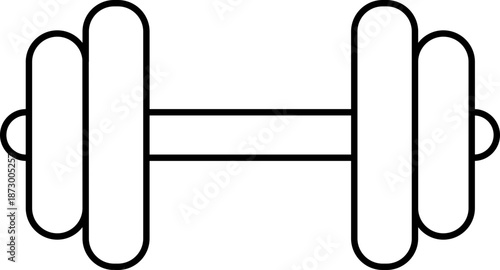 dumbbell gym icon of fitness weight training symbol of line vector illustrations, add barbell, workout, exercise, strength equipment, black icon