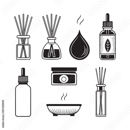 Silhouette of a man playing the guitar on a white background musician