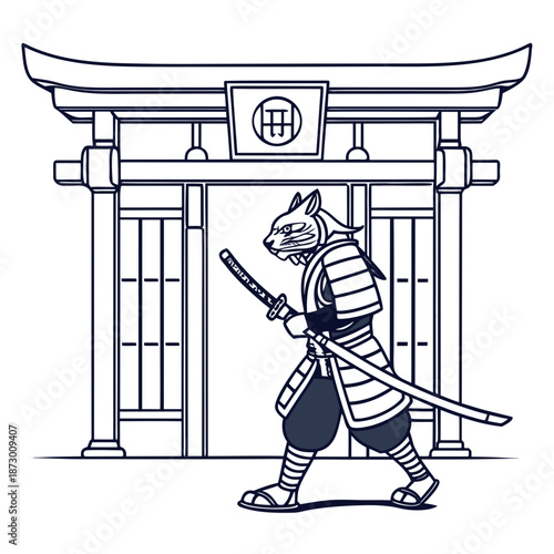 Samurai Tiger Guardian