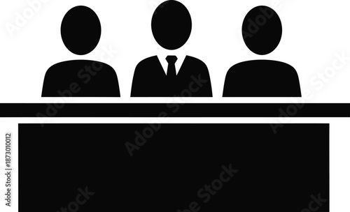 Business Meeting Panel Conference Vector