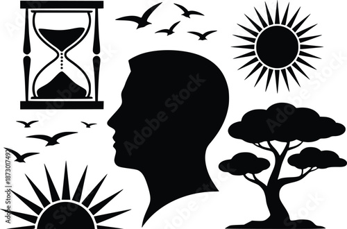 Reflections of time and nature