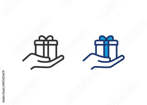 Party Favors Icon Set Multiple Style Collection