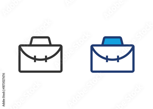 Portfolio Icon Set Multiple Style Collection