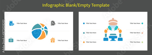 Healthcare lifestyle infographic template with medical and general icons