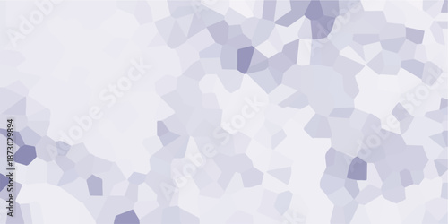 Pale purple and white abstract geometric mosaic pattern with irregular polygonal shapes and subtle tonal variations creating a soft and modern textured background for design