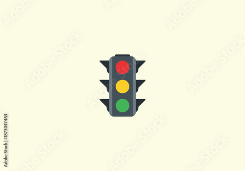 traffic lights vector illustration