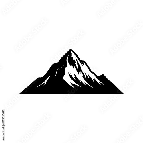 Mountain landscape with icons and camping elements vector illustrationMountain landscape with icons and camping elements vector illustration