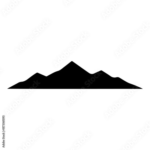 Pyramids of Giza in Egypt with mountains desert and sunset landscape illustration