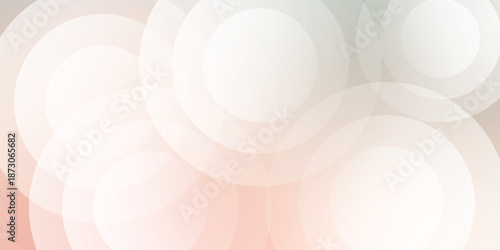 Soft Pastel Abstract Background With Circles And Gentle Gradient For Design Projects eps10