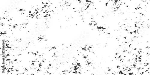 Abstract grunge ink splashes on white textured background