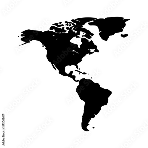 World map illustration on a black background showing all continents and oceans