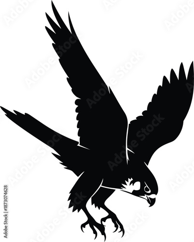 Confident businesswoman working on laptop in modern office space