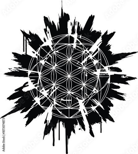 Professional businessman working diligently on laptop in modern office space