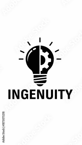 Creative Ingenuity Embodied in a Stylized Light Bulb Design