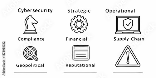 Visualizing key elements of modern risk management and security frameworks
