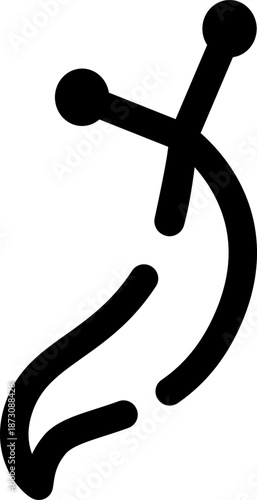 Rounded  Stroke Slug Icon