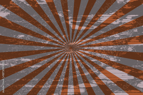 Abstract retro rays grunge background. Vintage Backgrounds