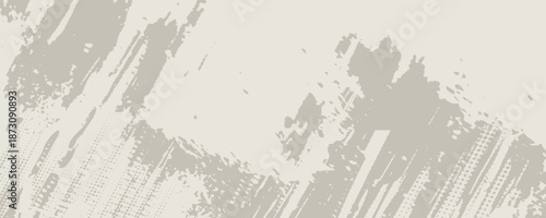 Crumpled ecru craft package paper texture. Abstract cream texture old paper background. Beige old cardboard backdrop. Vector illustration of grunge vintage note sheet or package.