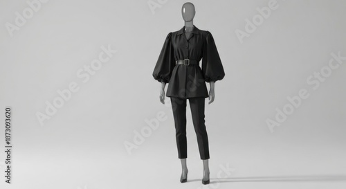 Mannequin in stylish pantsuit