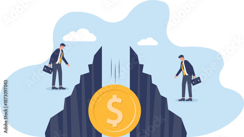 Illustrating of business concept, eps 10