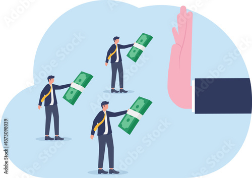 Illustrating of business concept, eps 10