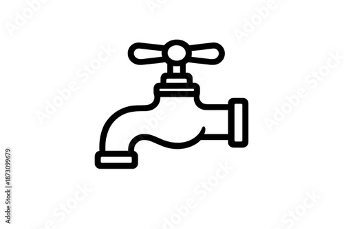 Plumbing and utility icons set. Featuring faucet, pipe, valve, water, drainage, leak, drainage, maintenance, supply and more.